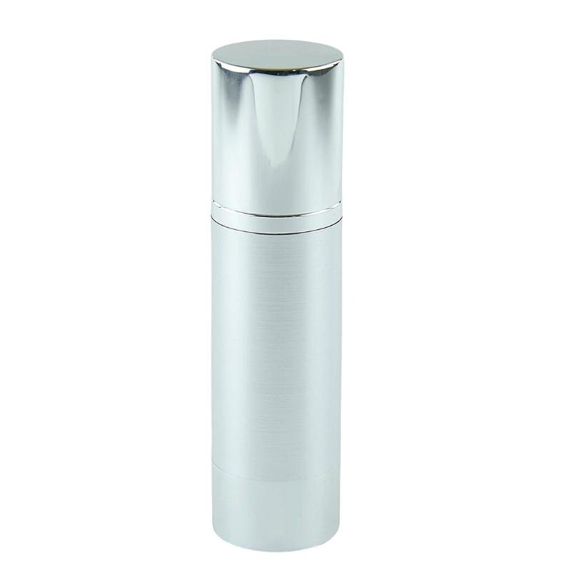 Silver Airless Bottle Private Label Skin Care