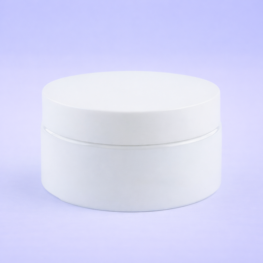 100 mL White Jar - Private label Skin Care