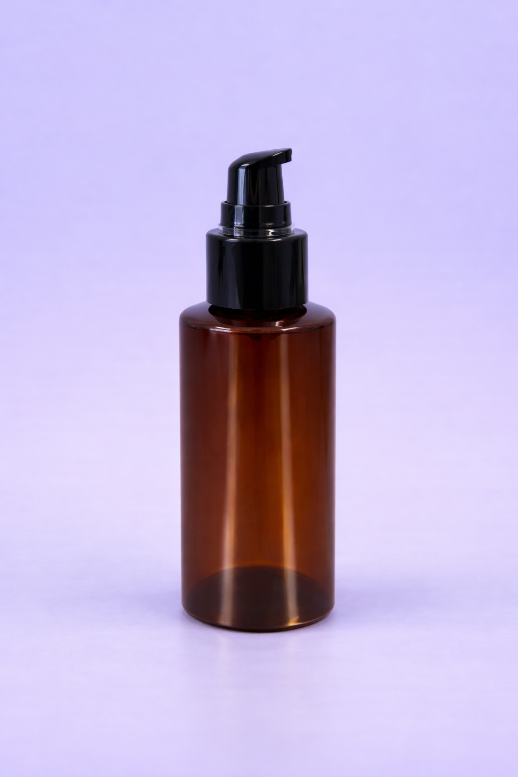 125 mL Treatment Pump Amber - Private Label Skin Care