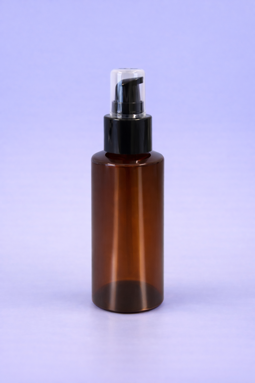 125 mL Treatment Pump Amber with cap - Private Label Skin Care