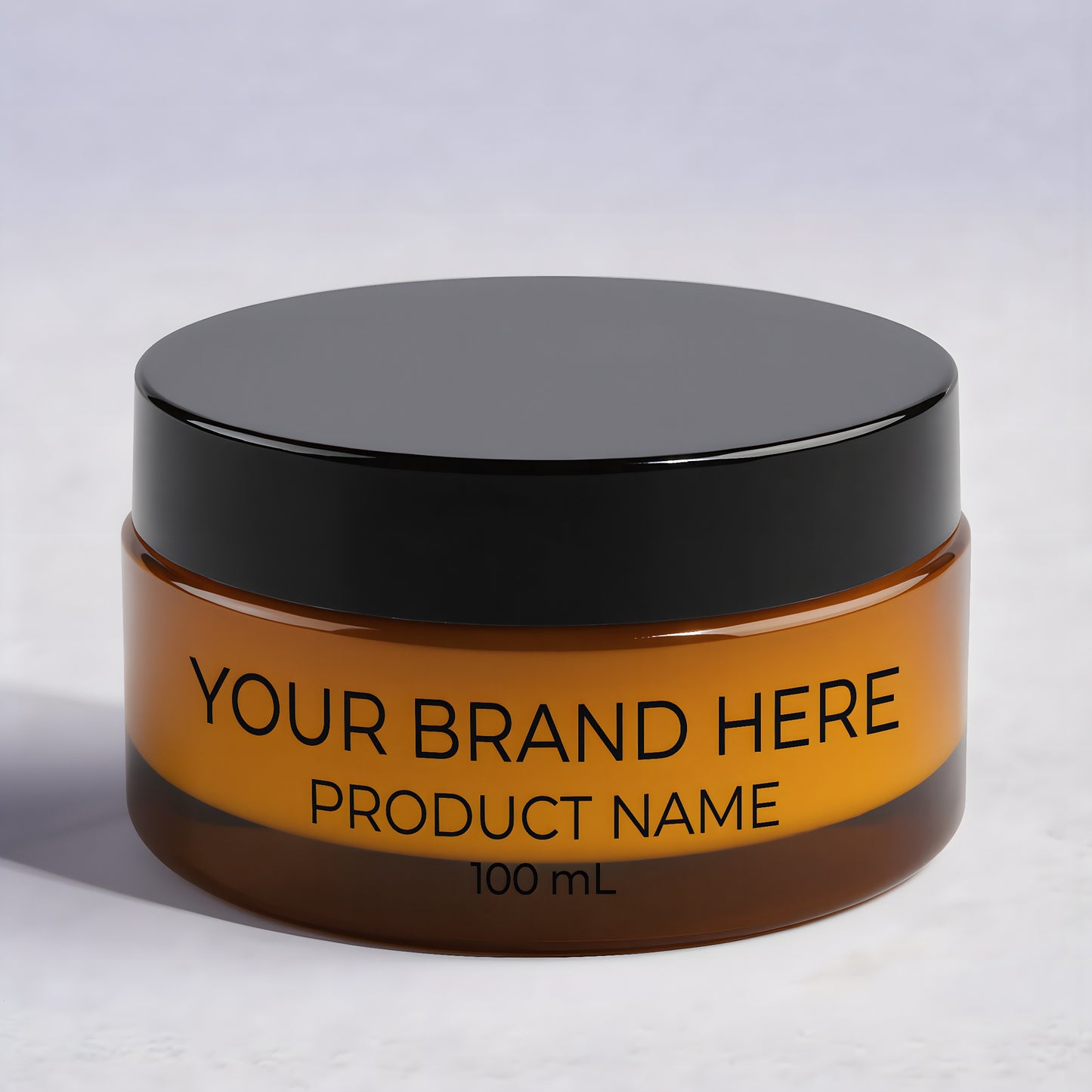 Amber Jar - Private label Skin Care