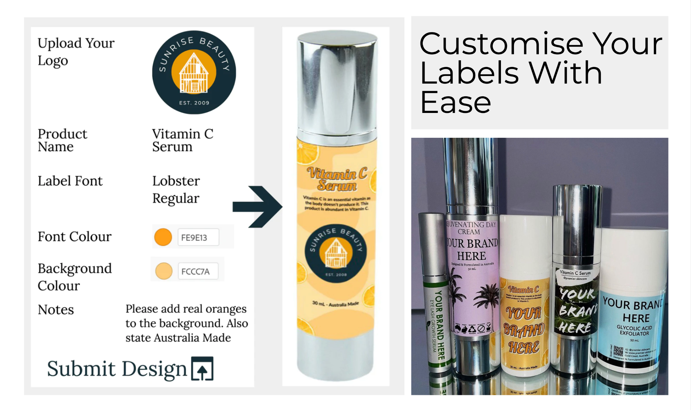 Cellular Cosmetics Private Label Skin Care Australian Cosmetic Manufacture